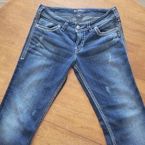 Silver Suki Boot Cut Jeans Womens 30/33|EUC
